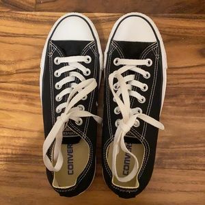 Black Chuck Taylor All Star Low Tops